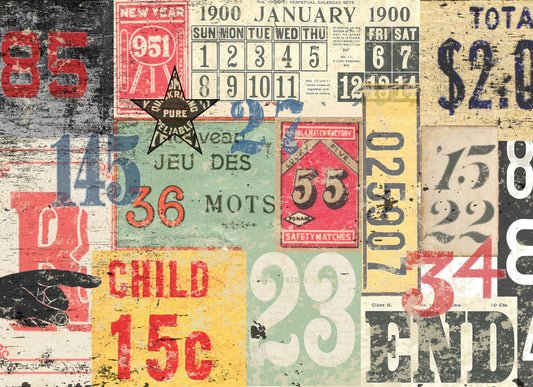 Numbered Decoulage Retail