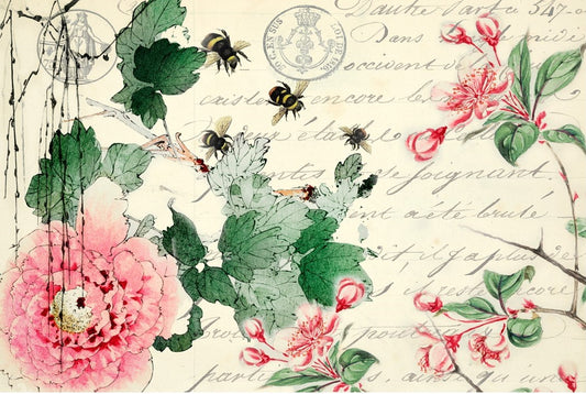 Cherry Blossom Roycycled Decoupage Paper Retail