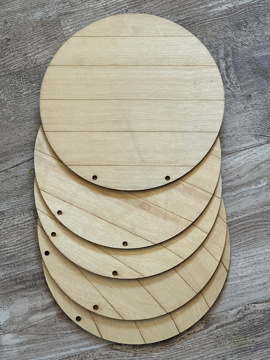 Wood Round Blank 11" - 2 pieces (RT)