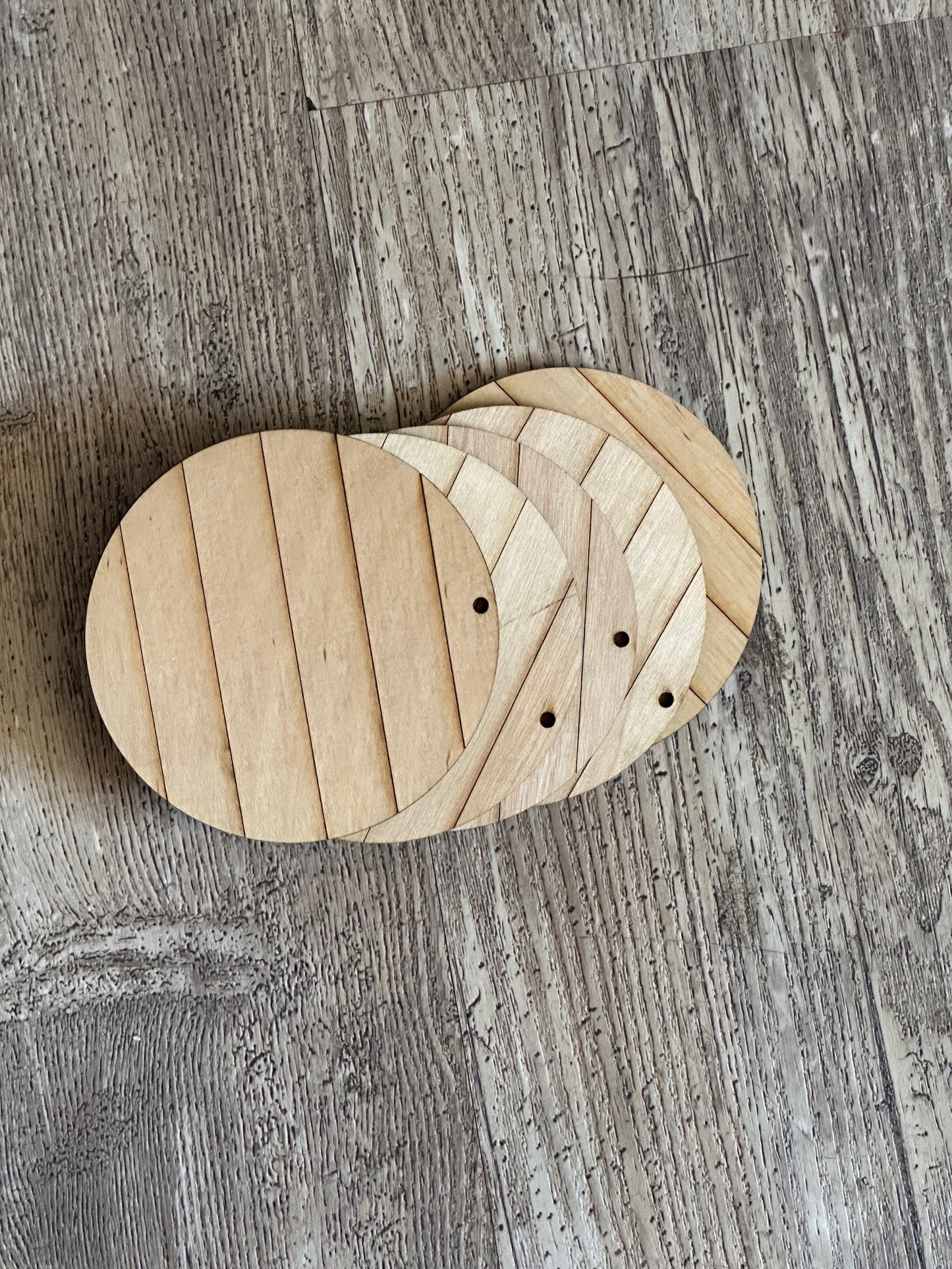 Wood Round Blank 4" - 5 pieces (RT)