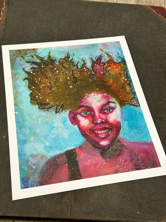 Universal Beauties — “Celestial”  8" X 10"